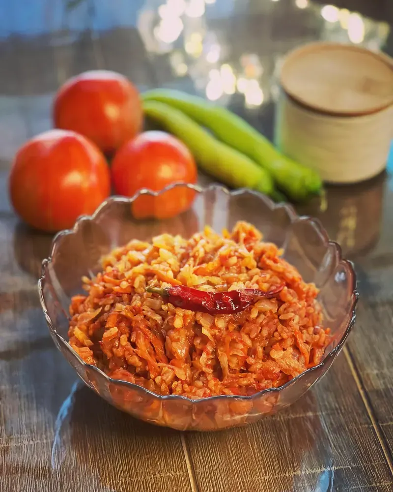Лаханоризо: капуста с рисом по-гречески